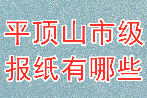 平顶山市级报纸有哪些