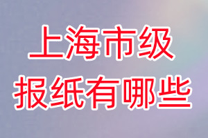 上海市级报纸有哪些